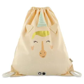 (19-224) Drawstring bag Trixie baby Mrs. Unicorn