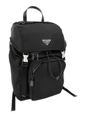 2VZ135 HOL 2DMG F0002 Re nylon triangle logo backpack