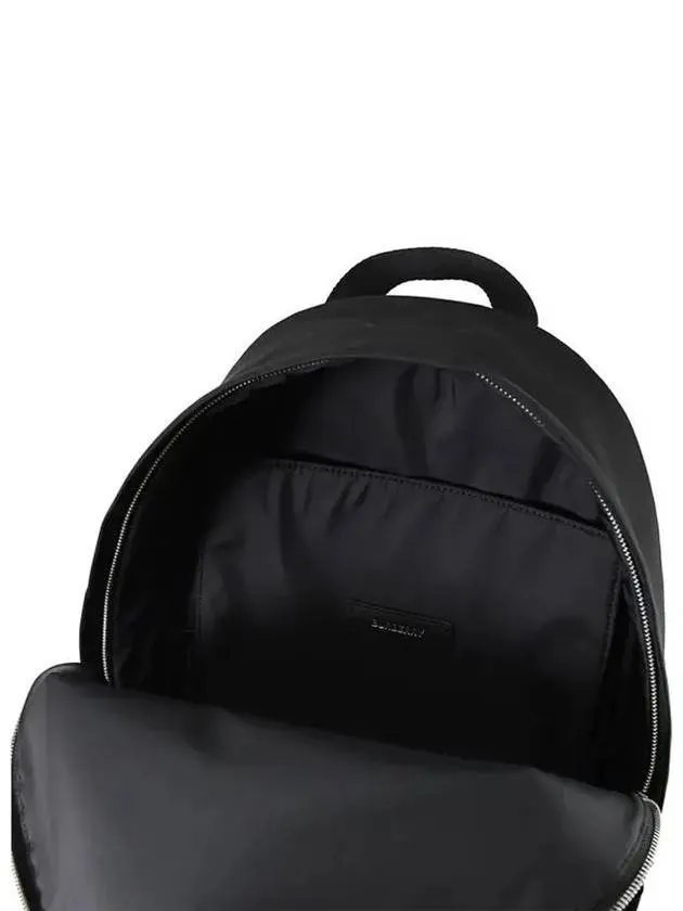 Abbeydale B Logo Nylon Backpack Black