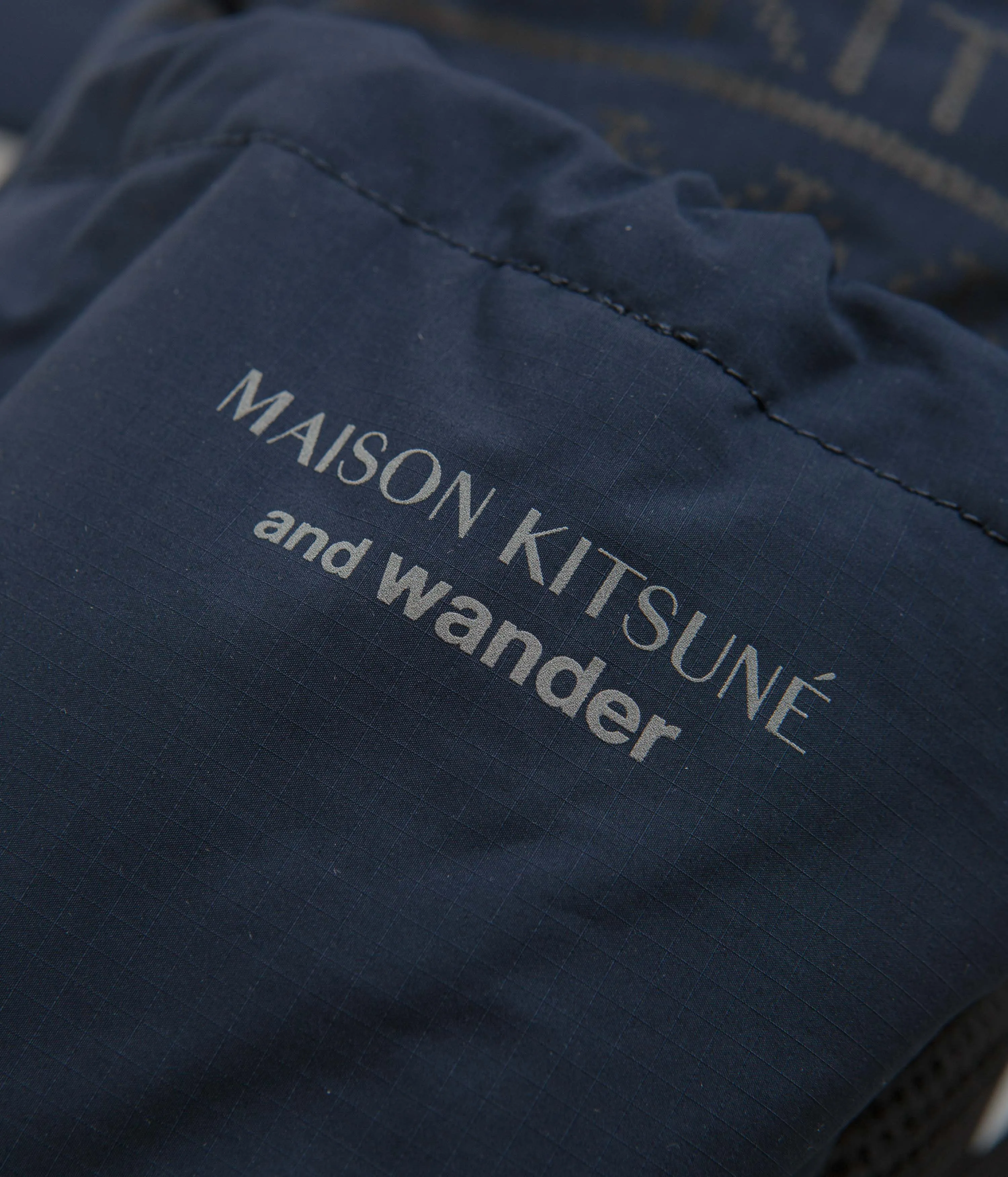 and wander x Maison Kitsune 30L Backpack - Navy