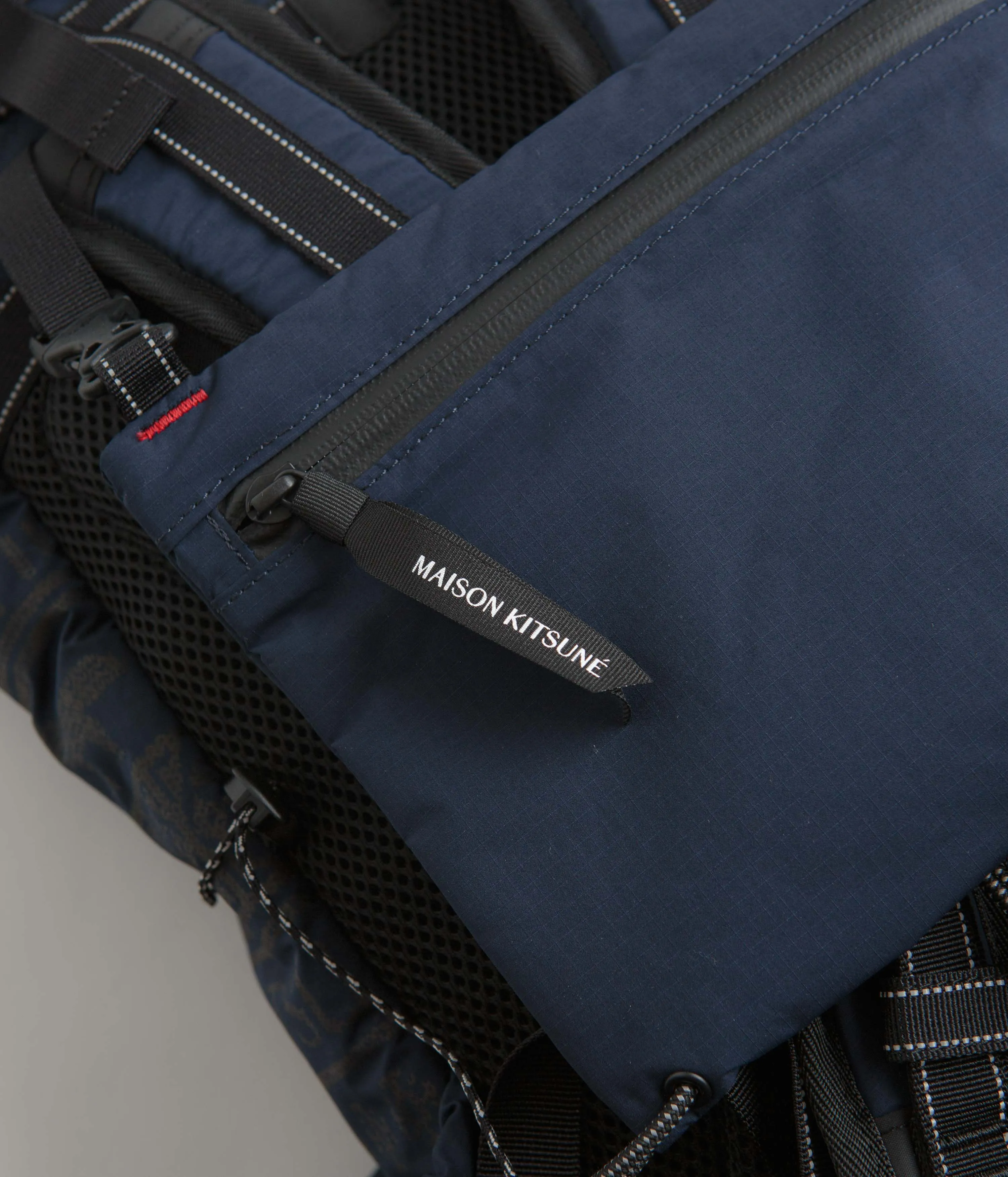 and wander x Maison Kitsune 30L Backpack - Navy