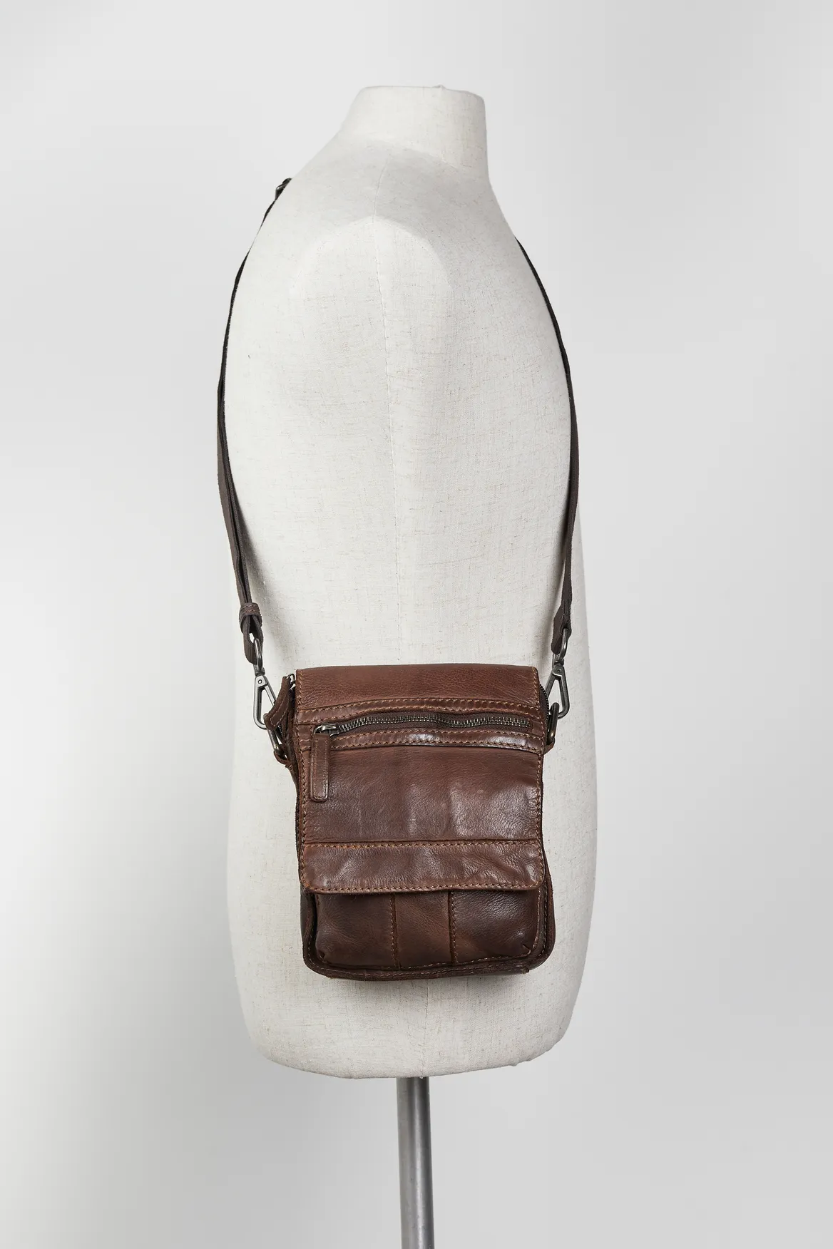 Anthony Leather Satchel