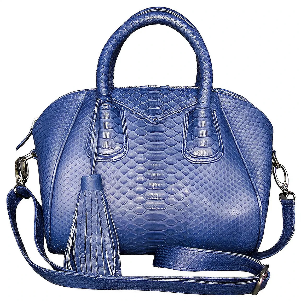 Blue Satchel Bag