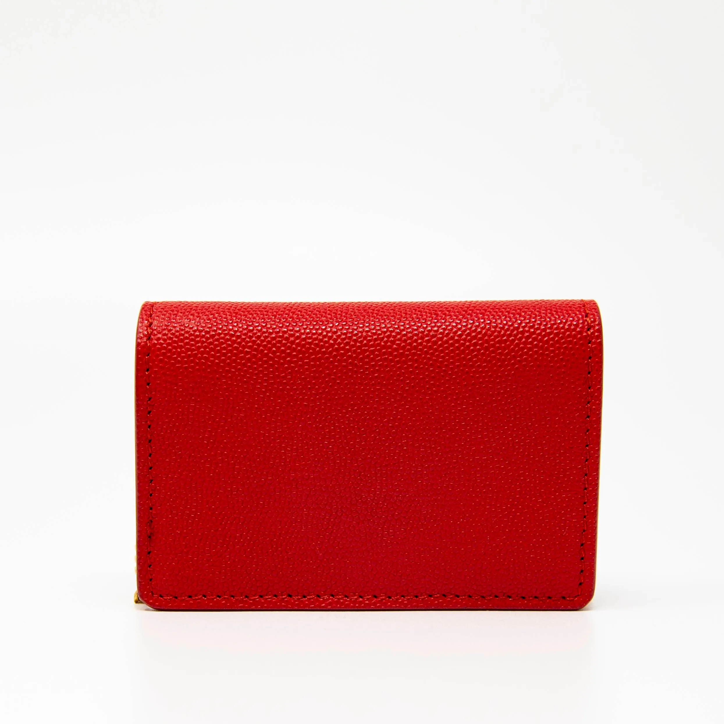 Burberry Red Card Holder On Chain