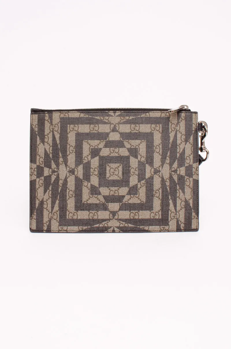 CALEIDO MONOGRAM CLUTCH