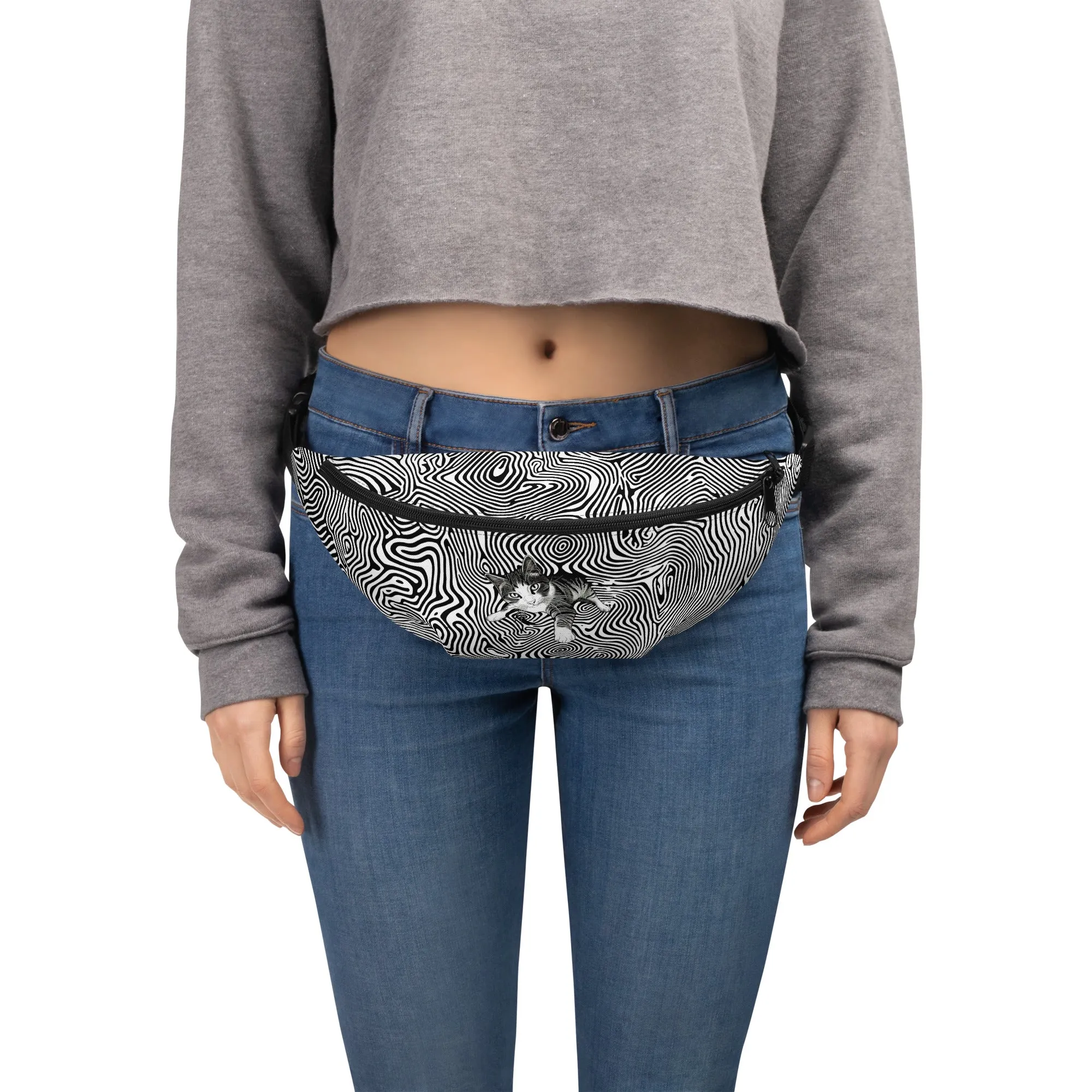 Cat Illusionist Fanny Pack