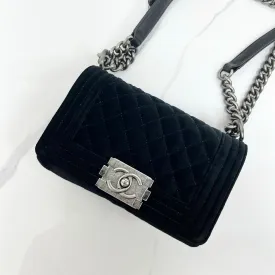 Chanel Small Leboy Handbag - Black