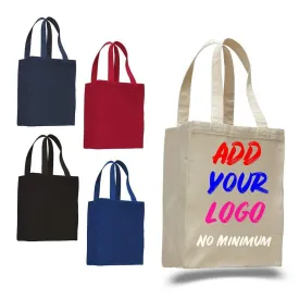 CUSTOM HEAVY SHOPPING CANVAS TOTE BAG