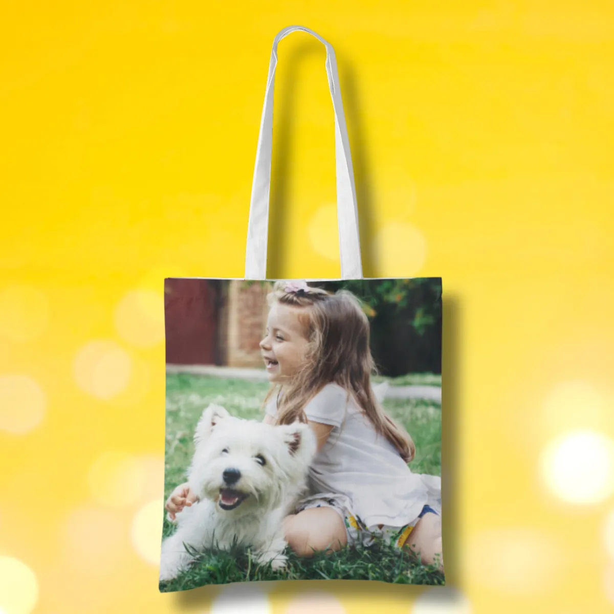 Custom Pet Picture Premium Tote Bag