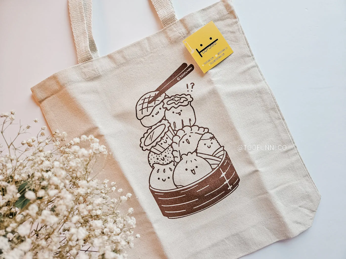 DIM SUM STACK - TOTE BAG