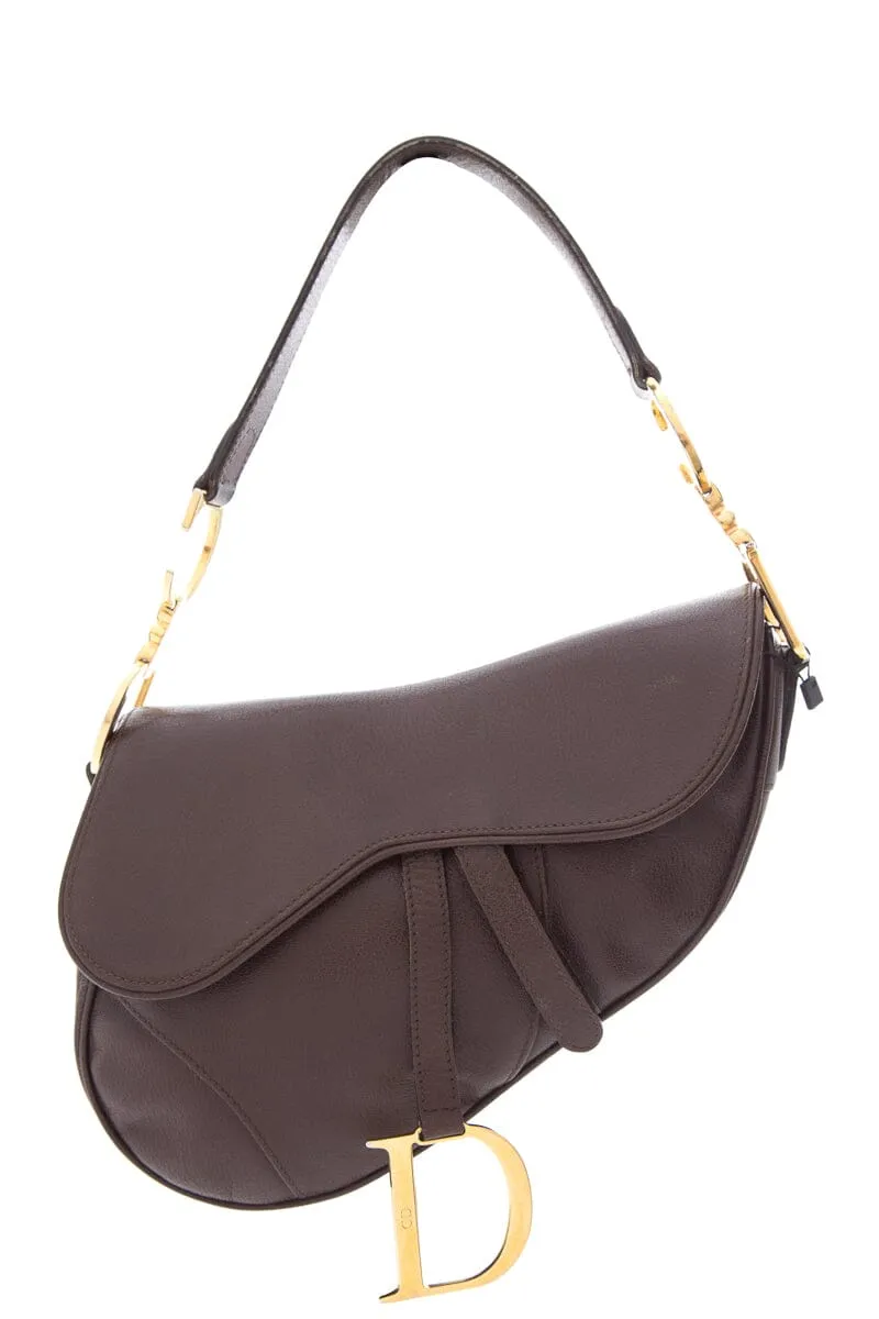 Dior Brown Saddle Handbag