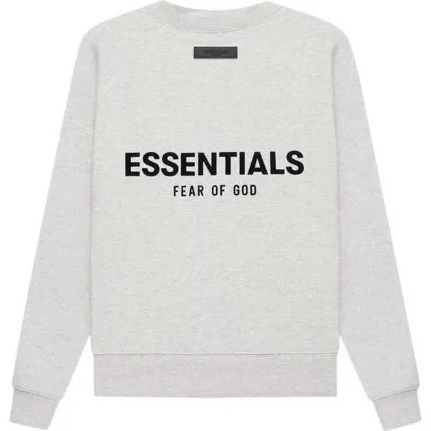 Fear Of God Essentials 'Light Oatmeal' Crewneck