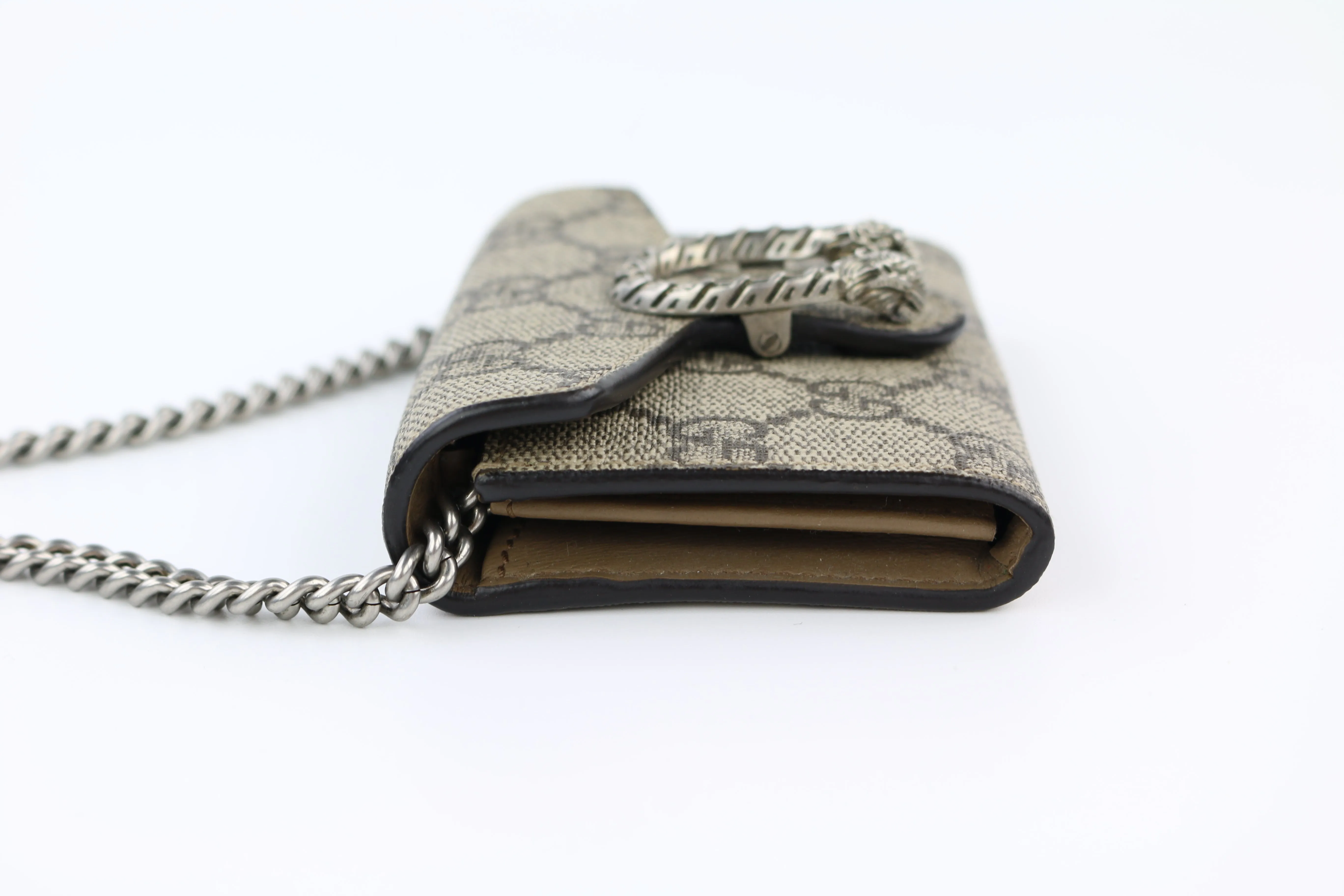 GG Supreme Monogram Dionysus Coin Purse