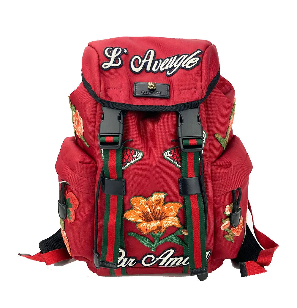 Gucci L'Aveugle Par Amour Techpack Backpack