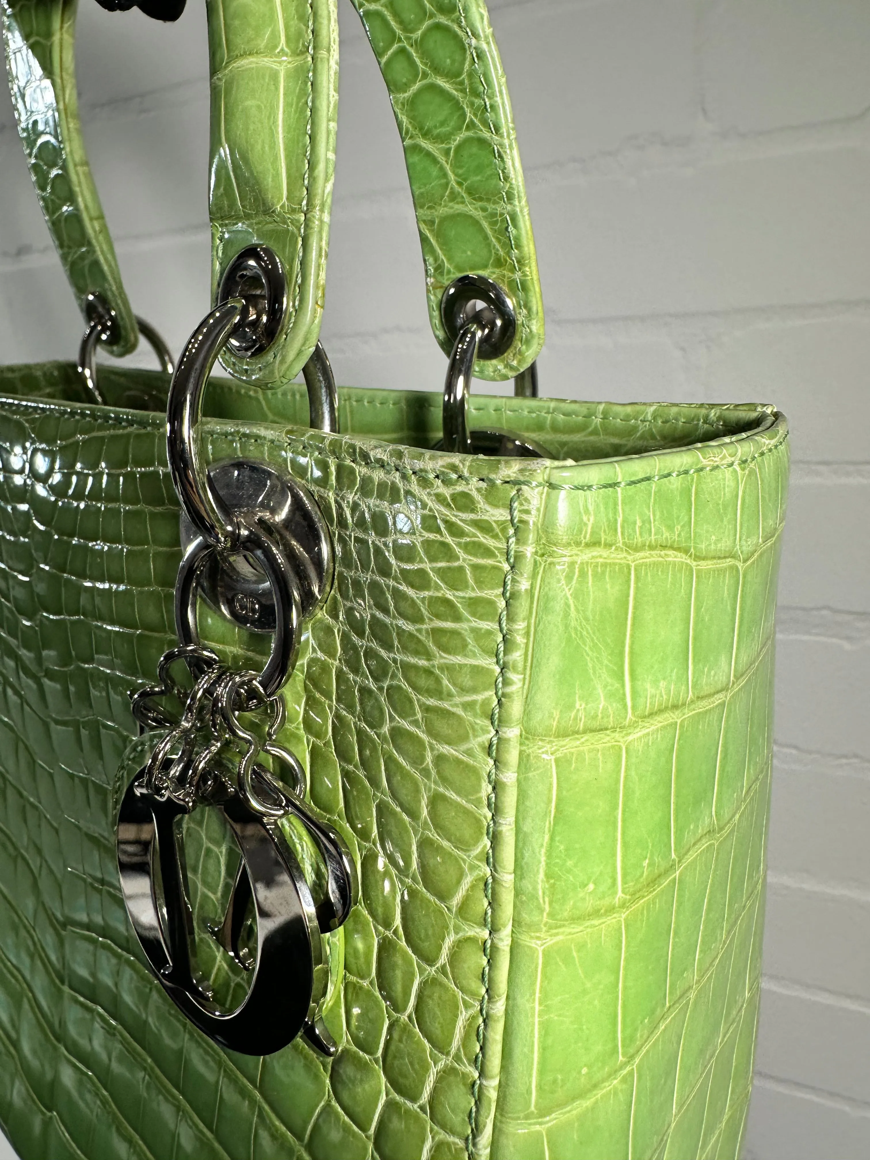 Lady Dior Green Exotic