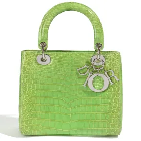 Lady Dior Green Exotic