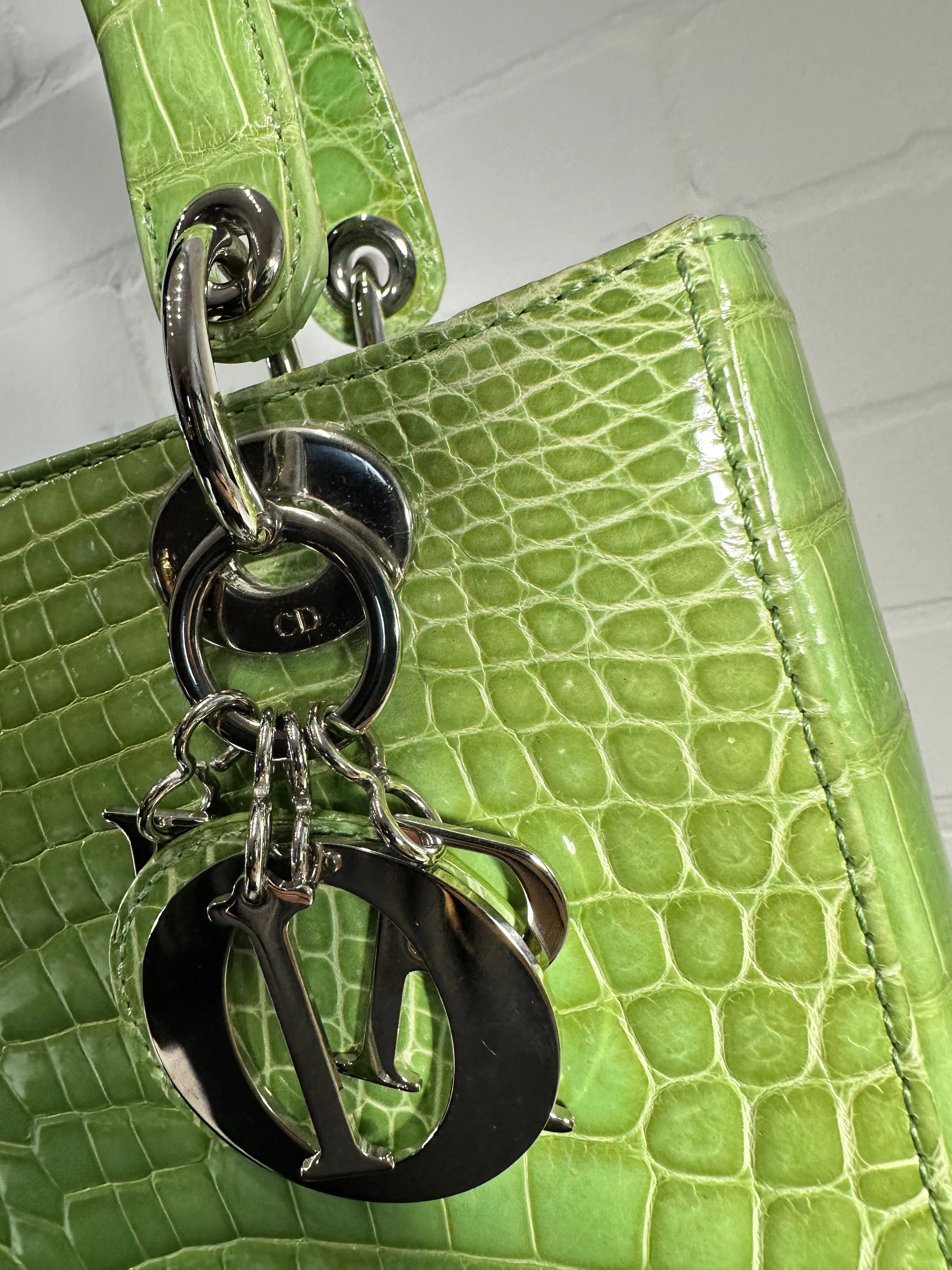 Lady Dior Green Exotic