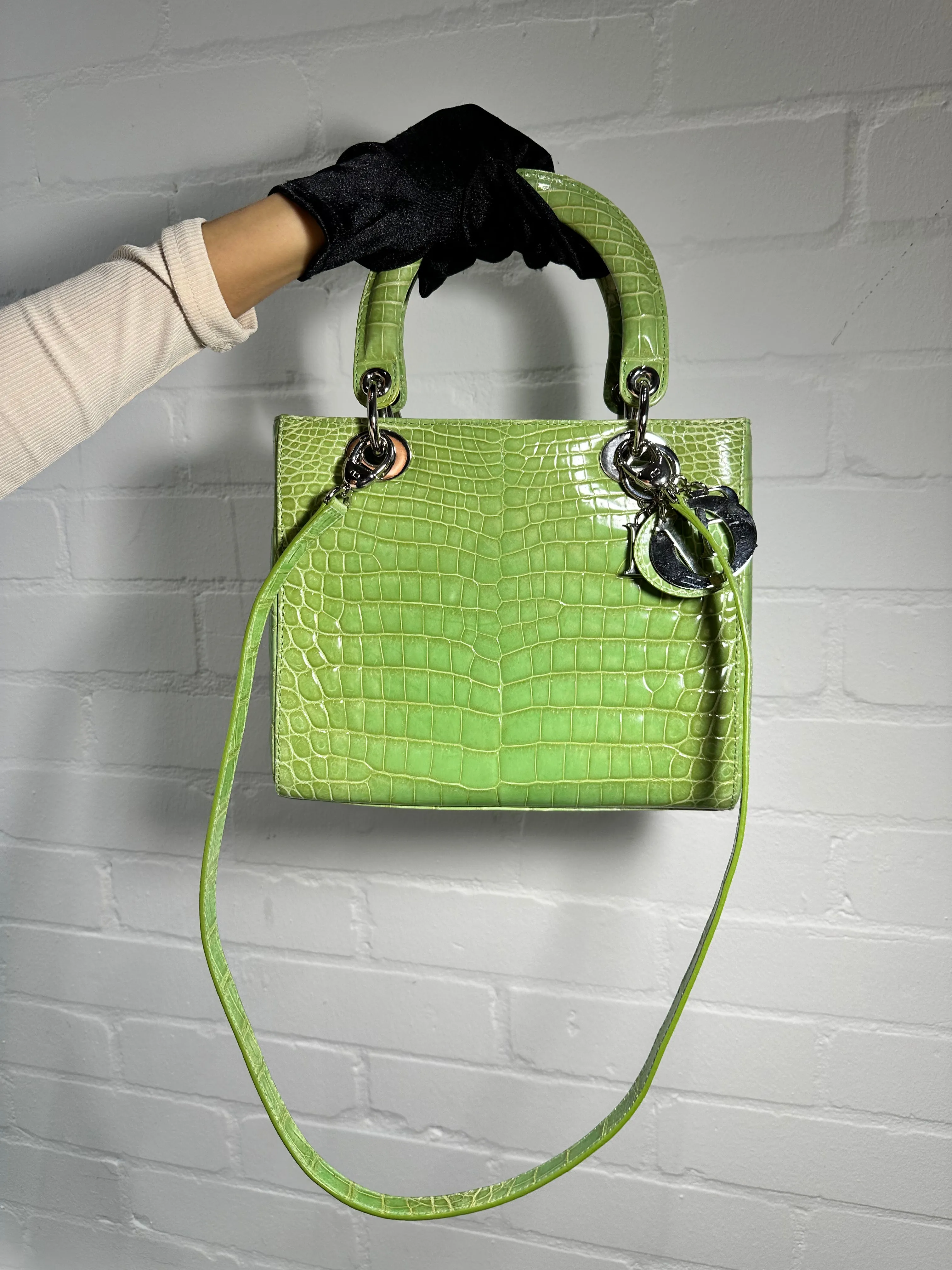 Lady Dior Green Exotic