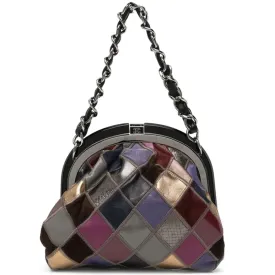 Leather Patchwork Handbag