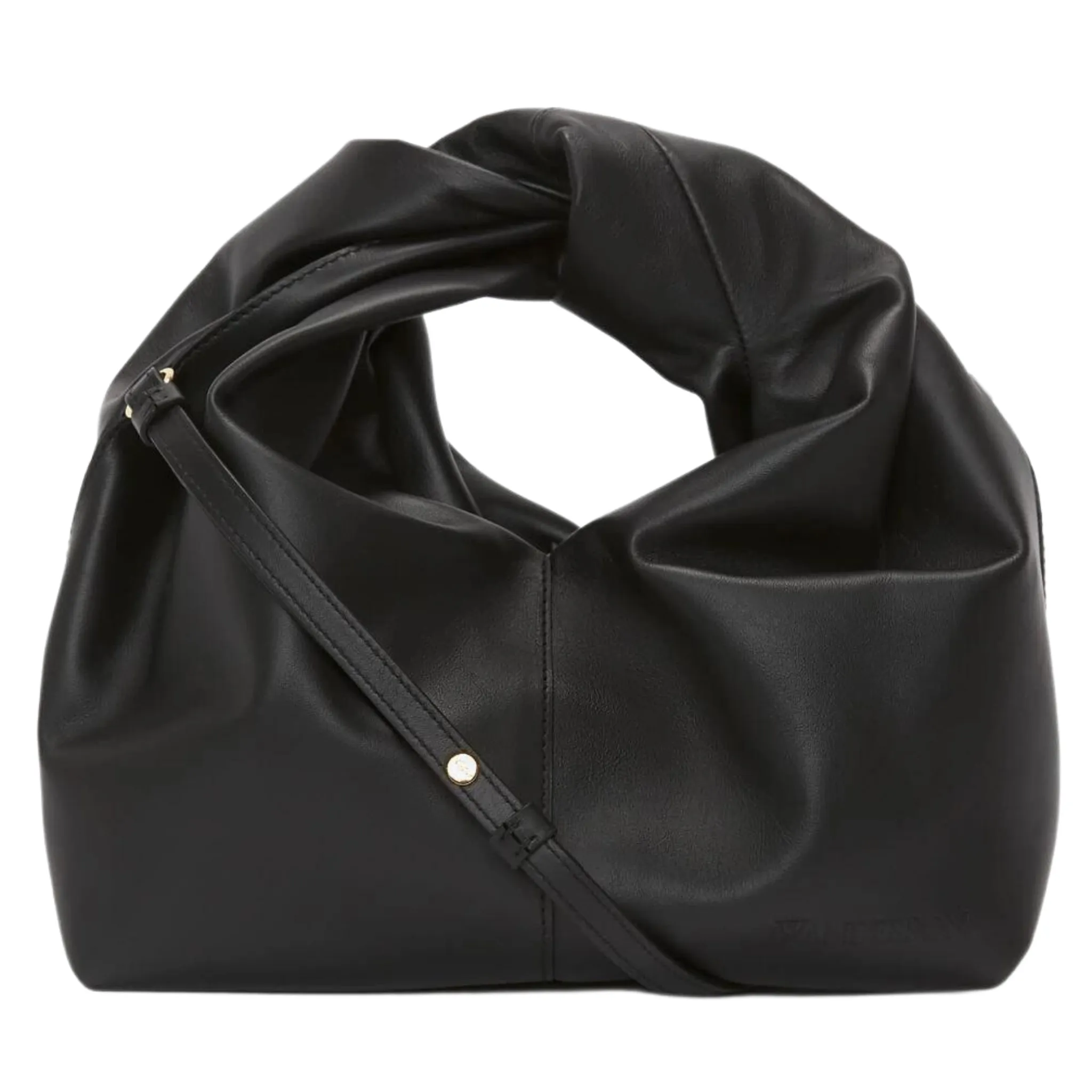 Leather Twister Hobo