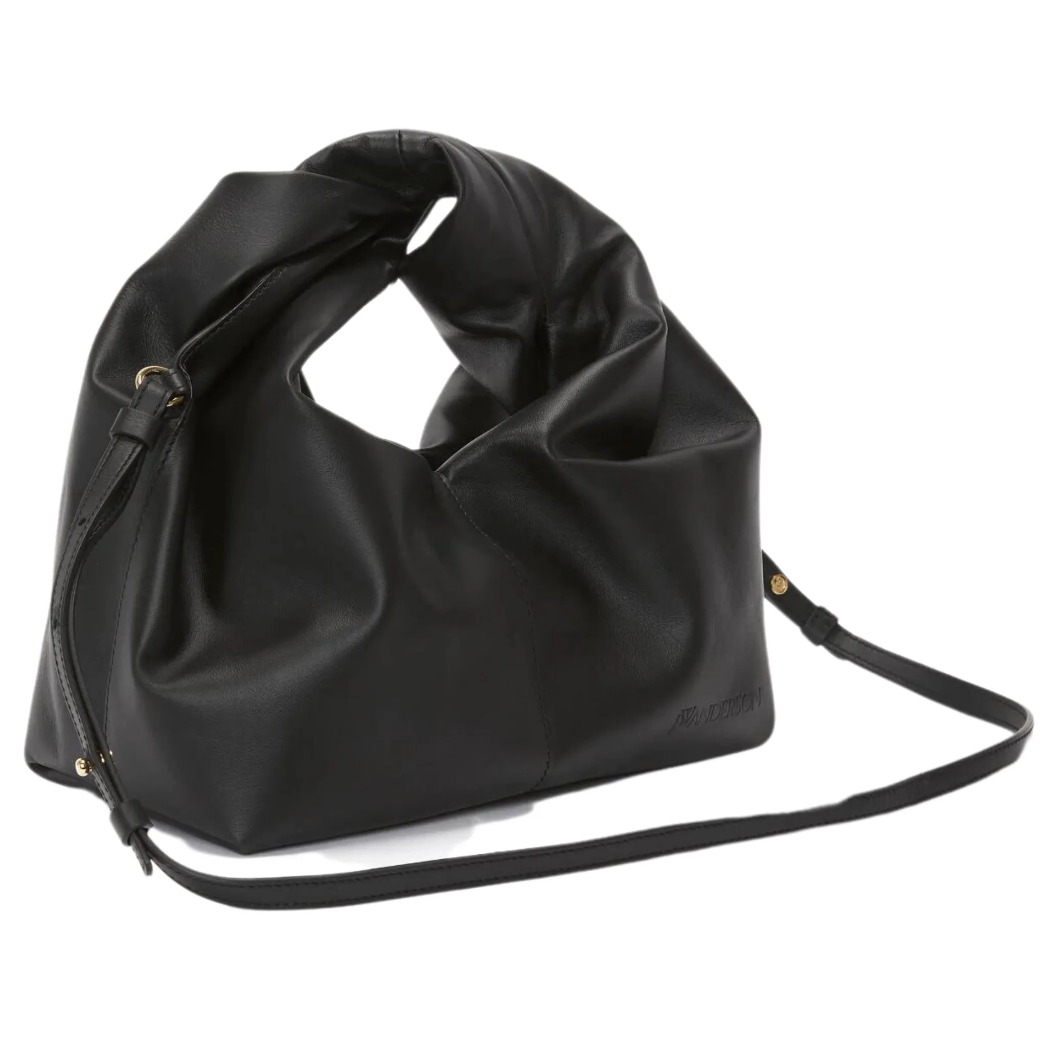 Leather Twister Hobo