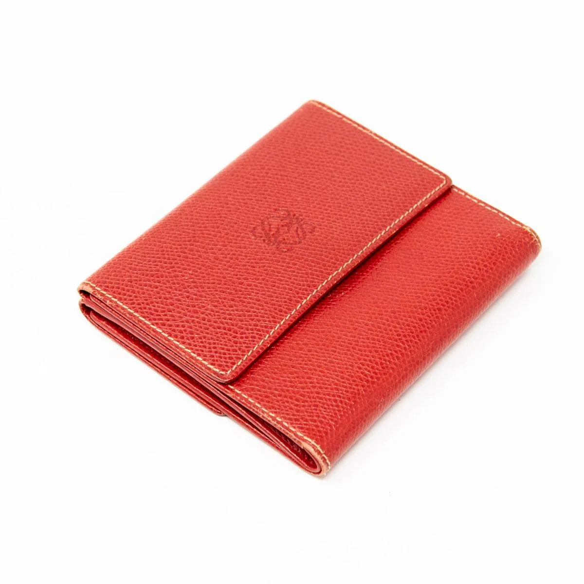 Loewe Red Compact Wallet