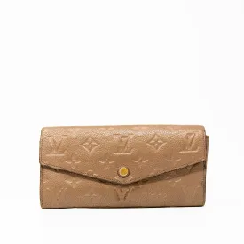 Louis Vuitton Bronze Empreinte Josephine Wallet