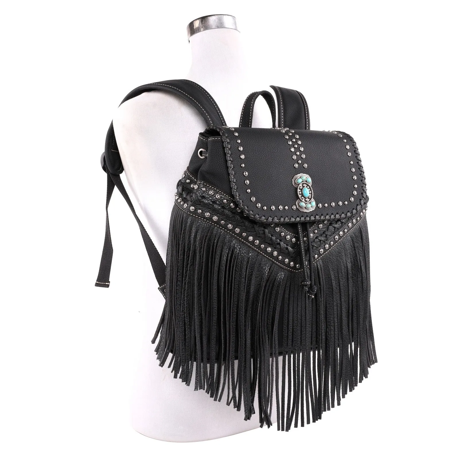 MW1145-9110 Montana West Fringe Collection Backpack