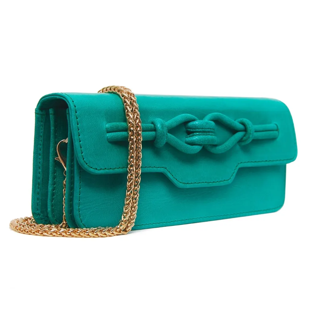 Noa Chain Wallet - Jade