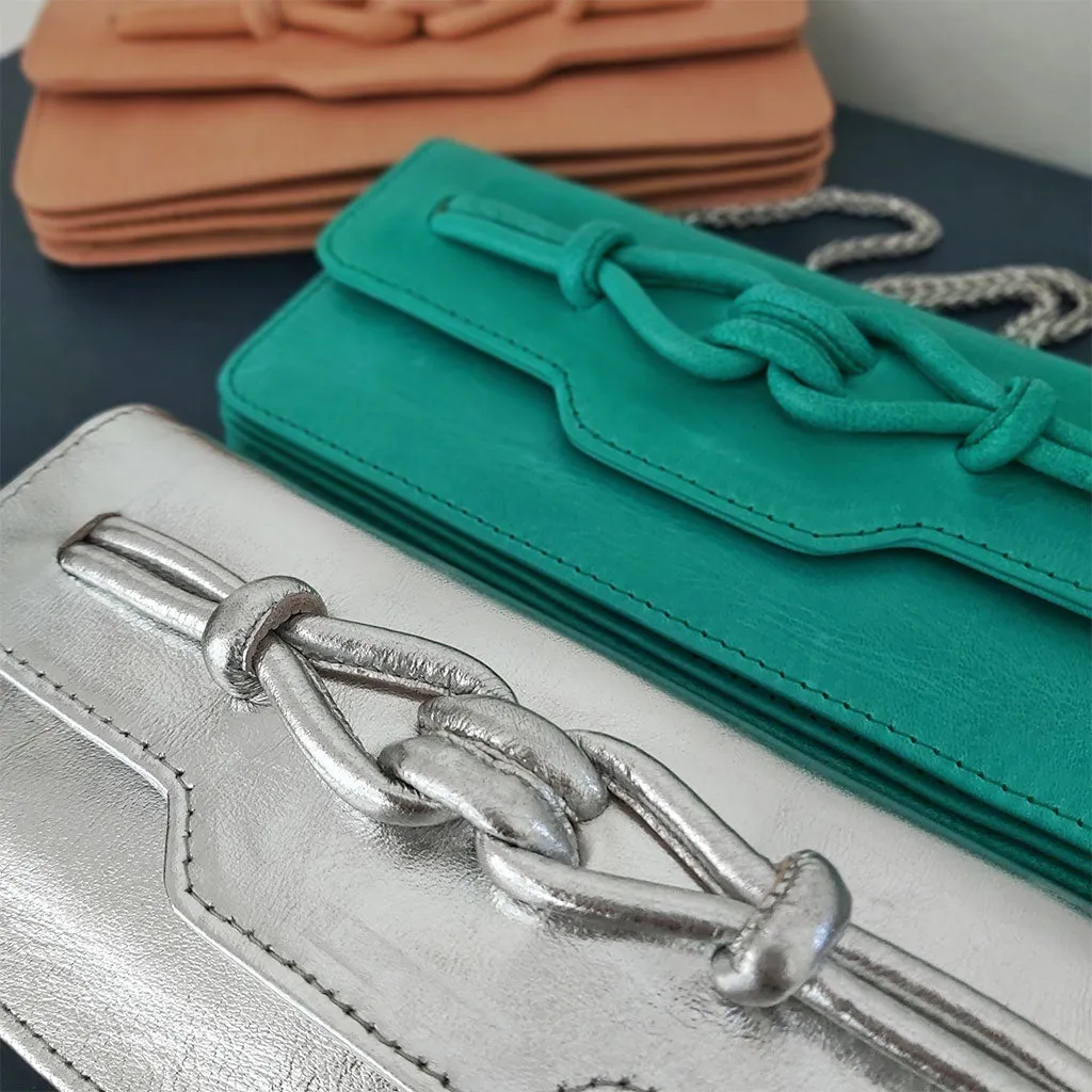 Noa Chain Wallet - Jade