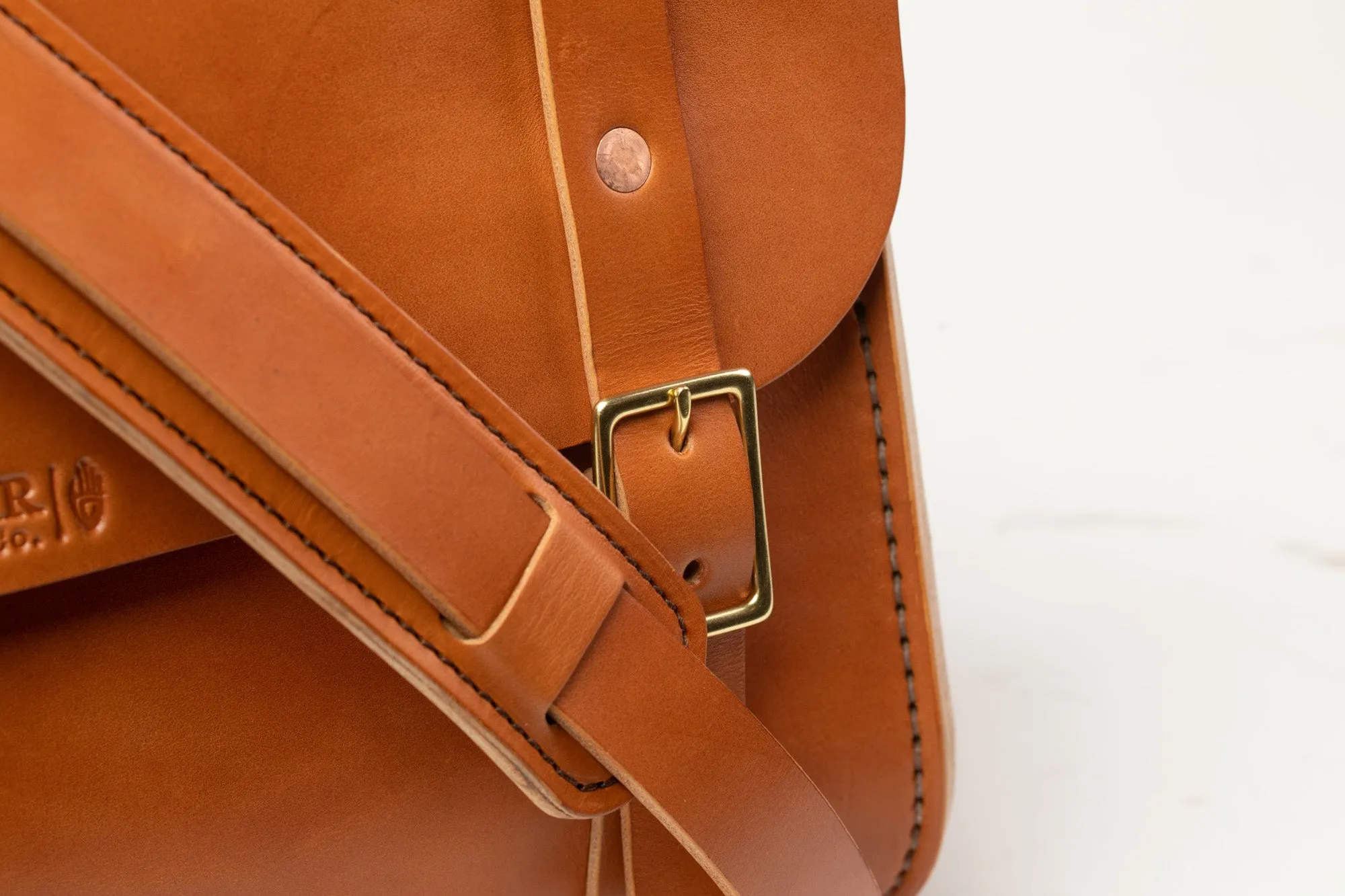 Porter Satchel // Tan Bridle