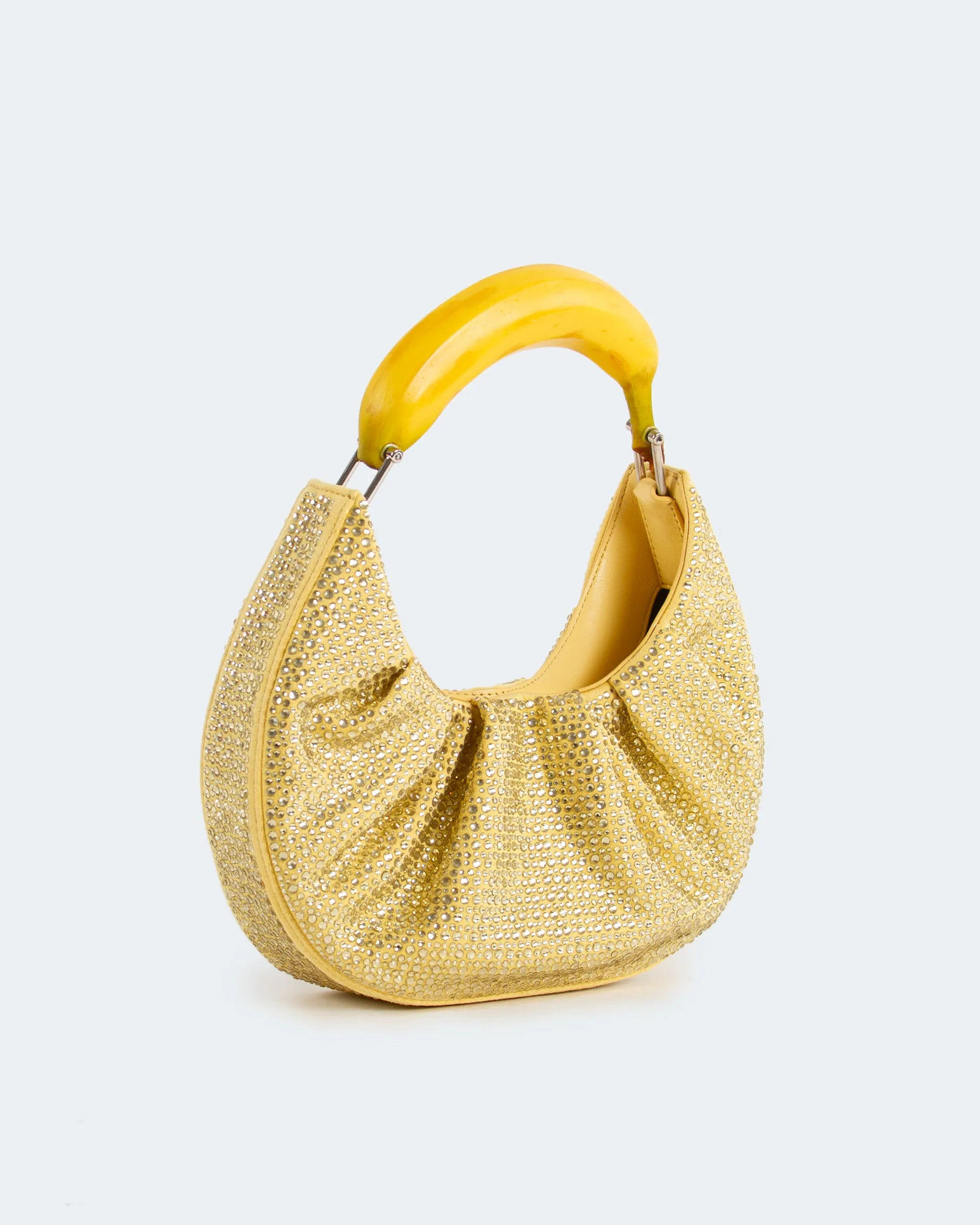 RHINESTONE BANANA HOBO