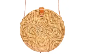 Round Rattan Bali Bag