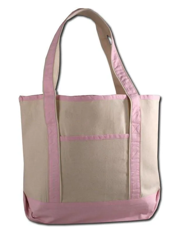 SET OF ((12)) JUMBO SIZE HEAVY CANVAS DELUXE TOTE BAG