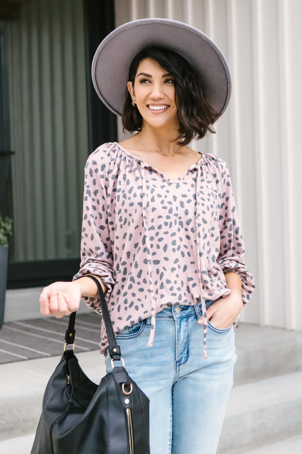 The Allie Animal Print Top