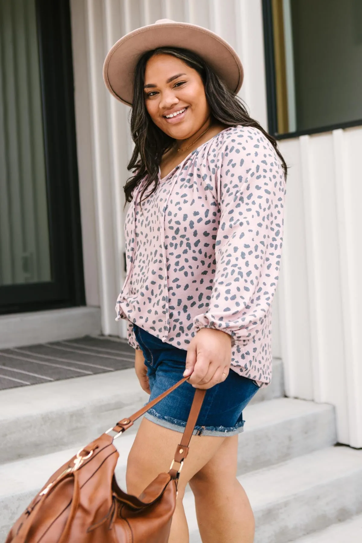 The Allie Animal Print Top