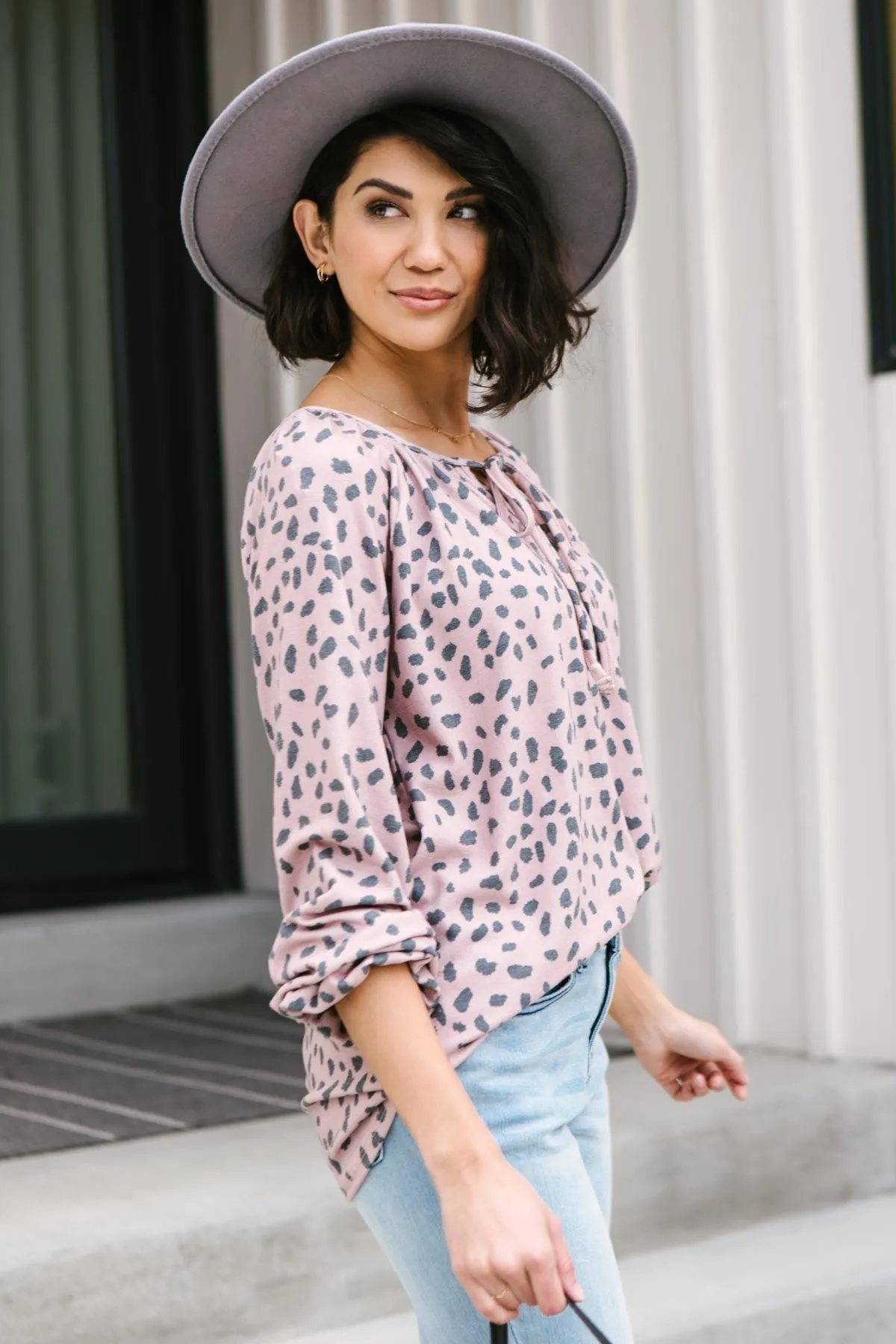 The Allie Animal Print Top