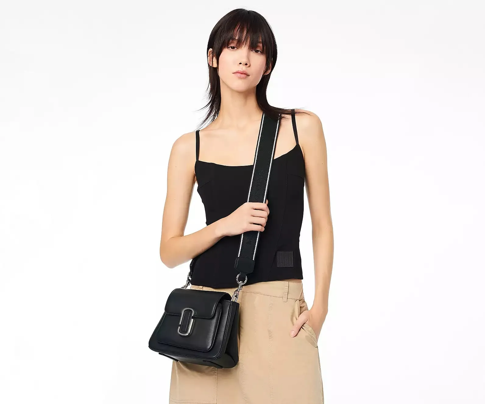 THE J MARC CHAIN MINI SATCHEL