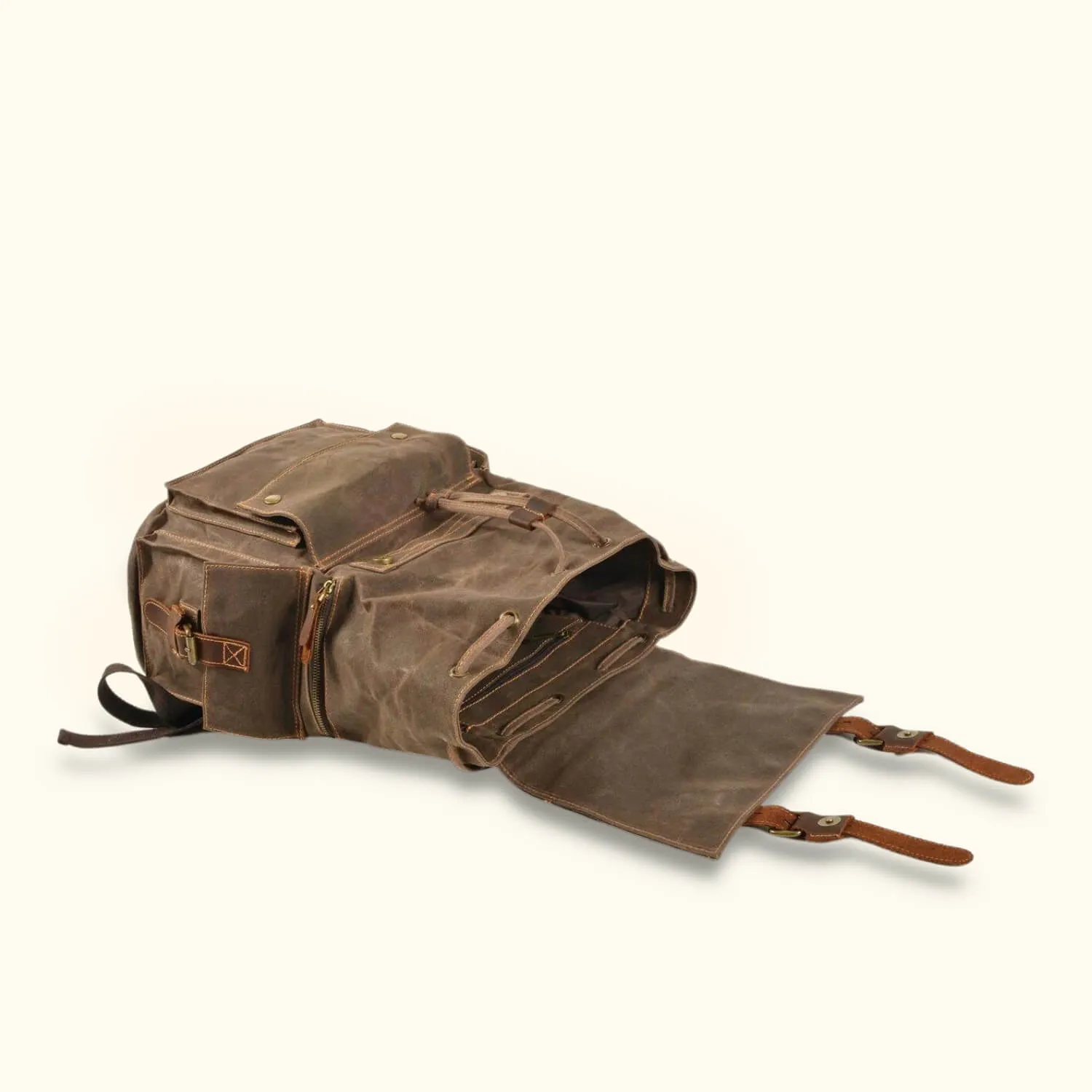 The Wanderlust - Canvas Travel Backpack