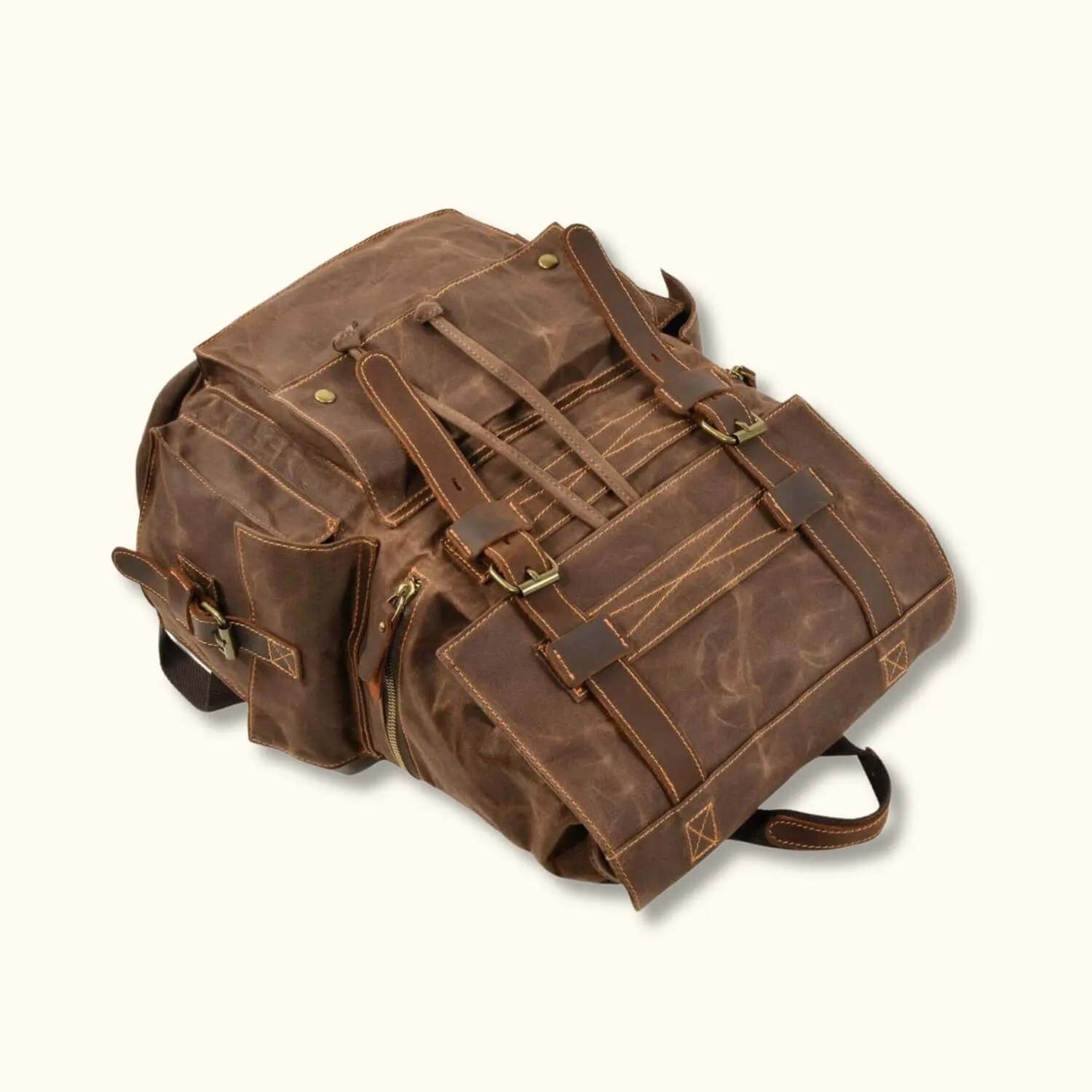 The Wanderlust - Canvas Travel Backpack