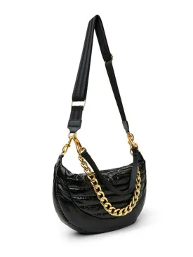 Think Royln Elton Hobo Half Moon Handbag - Pearl Black