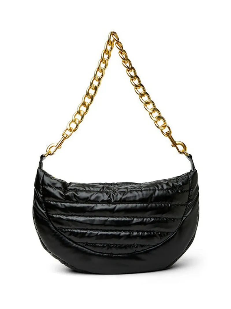 Think Royln Elton Hobo Half Moon Handbag - Pearl Black