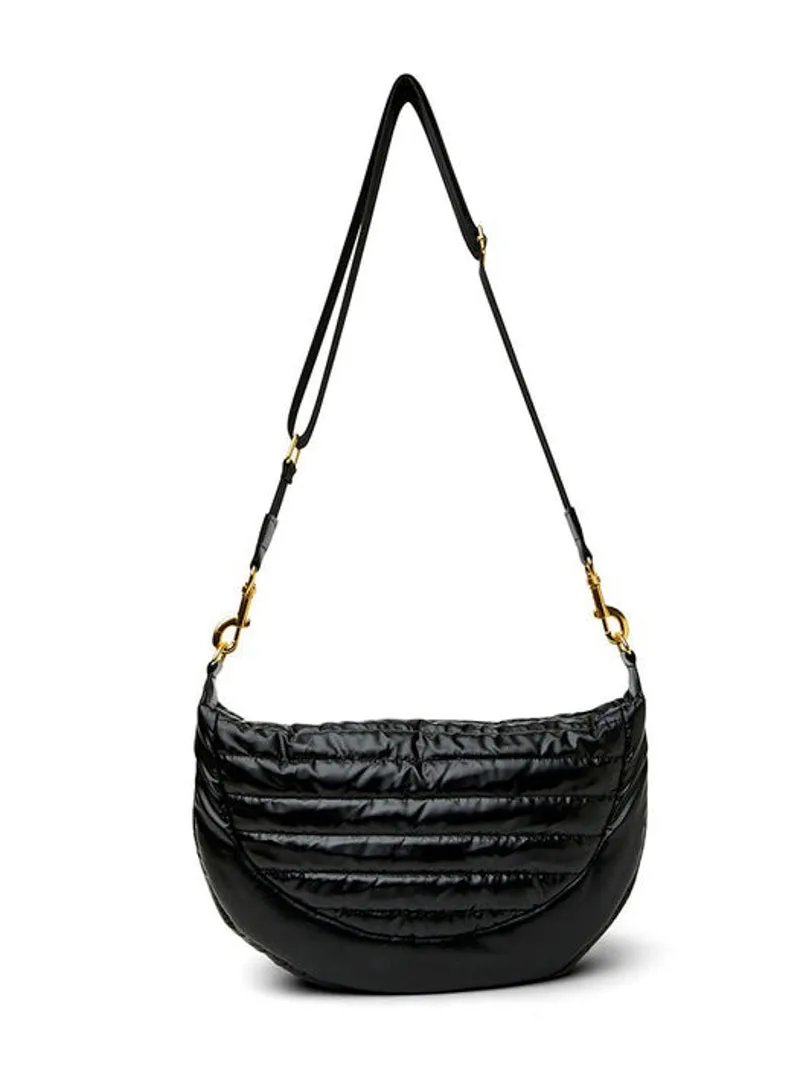 Think Royln Elton Hobo Half Moon Handbag - Pearl Black