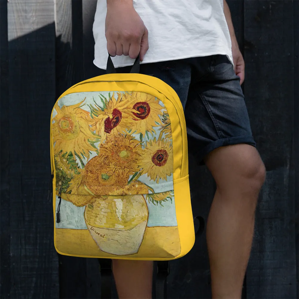 Van Gogh Inspired Sunflowers Backpack